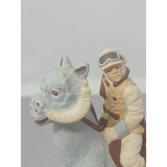 Vintage 1983 Luke Skywalker On‎ Tauntaun Figurine By Fundimensions - Picture 7 of 9